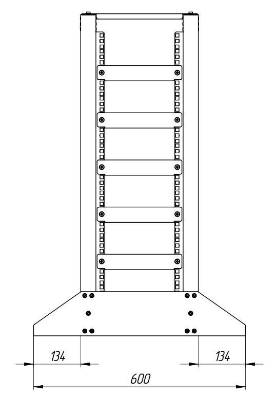 Pylontech & Dyness Battery Rack – Steel Mounting System